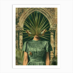 'The Woman In Green' Art Print