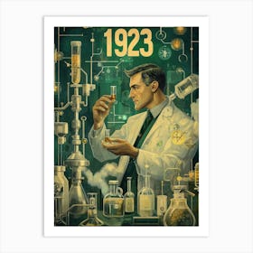 Aihrgdesign A Vintage Medical Poster Celebrating The First Su 1ffc2d3b C2ea 4a6a A9fd 956b11d921e9 2 Art Print