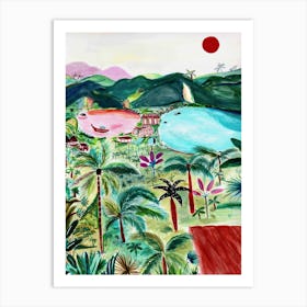 Phi Phi Island Art Print