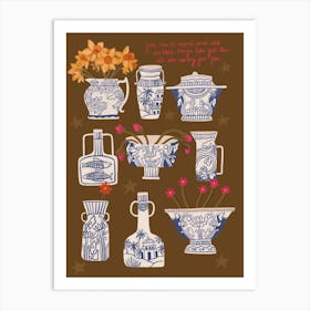 Vases Art Print