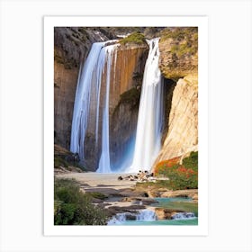 Alamere Falls, United States Majestic, Beautiful & Classic Art Print