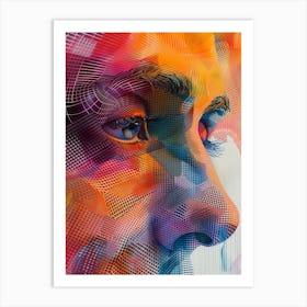 Portrait Of A Woman 17 Art Print