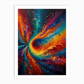 Abstract Painting 493 Art Print