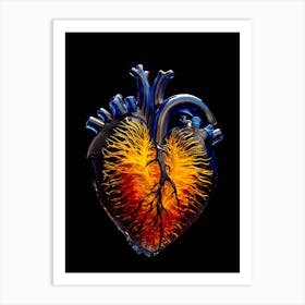 Heart Of Glass Art Print