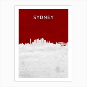 Sydney Australia Art Print