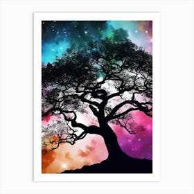 Tree In The Sky 9 Art Print