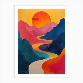 'Sunrise' 62 Art Print