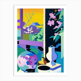 Kenrokuen, 1, Japan Abstract Still Life Art Print