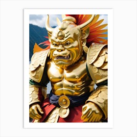 Golden Demon Art Print