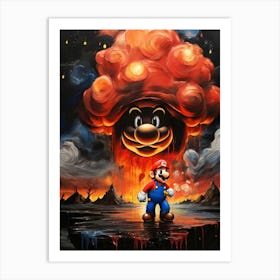 Mario Bros 6 Art Print