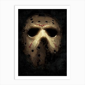 Jason Voorhees Friday 13 II Art Print