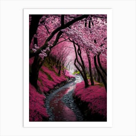 Cherry Blossoms 1 Art Print