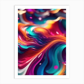 Abstract Abstract Painting Print  Art Print