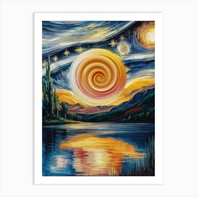 Starry Night 8 Art Print