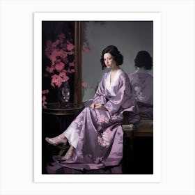 Asian Woman 14 Art Print