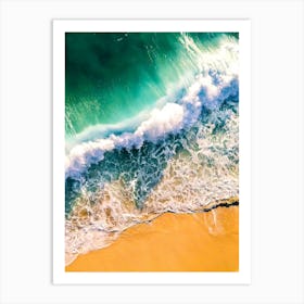 Ocean Waves 1 Art Print