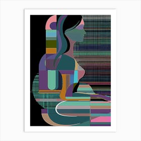 Abstract, dreamy, "Chilled Hope" Art Print