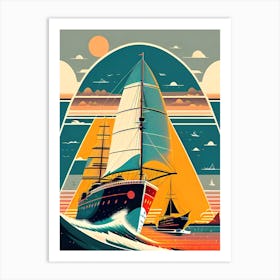 Yachting Art Print