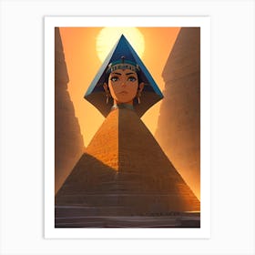 Egyptian Queen 3 Art Print