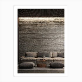 Modern Living Room 6 Art Print