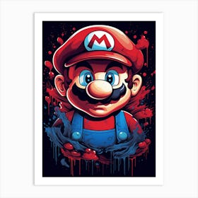 Mario Bros 36 Art Print