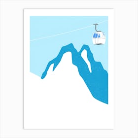 Gondola Lift 1 Art Print