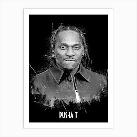 Pusha T Art Print