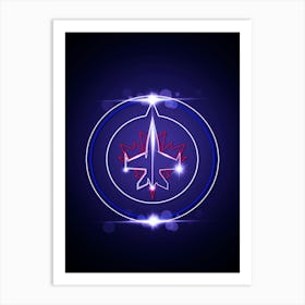 Winnipeg Jets 1 Art Print