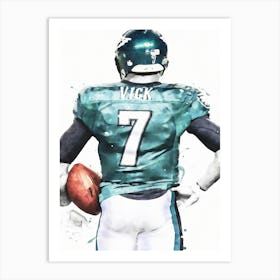 Michael Vick Philadelphia 1 Art Print