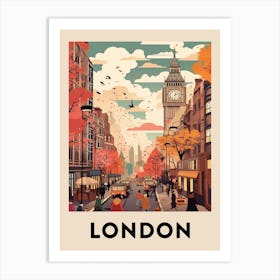 Vintage Travel Poster London 4 Art Print