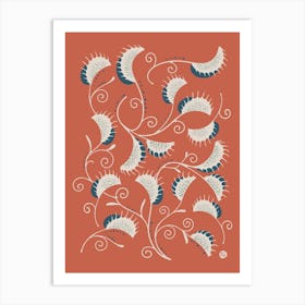 Graceful Flytrap Tango [red] Art Print