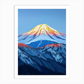 Mt Hood Art Print