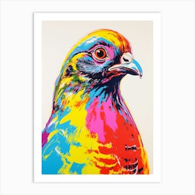 Andy Warhol Style Bird Grouse 4 Art Print