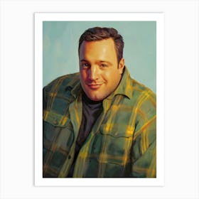 Kevin James King of Queens Doug Heffernan Meme Art Art Print