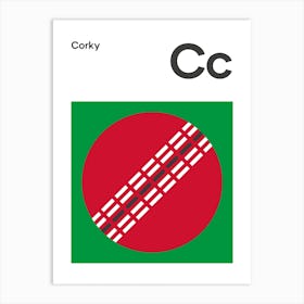 Cricket Corky Art Print