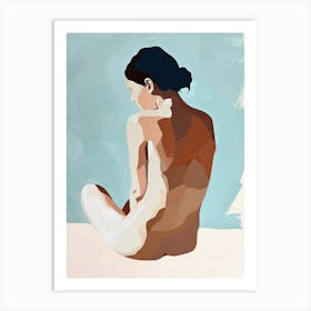 Nude Woman Art Print