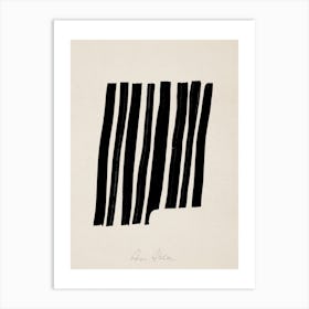 Abstract Stripes 04 Art Print