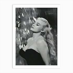 Swedish Actress Anita Ekberg Art Print