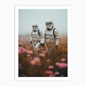 Stormtroopers In The Field Art Print