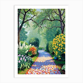 Garden Path 10 Art Print