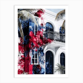 Miami Mural Art Print