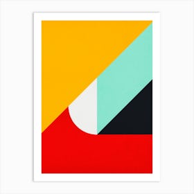 Contemporary modern geometry 20 Art Print