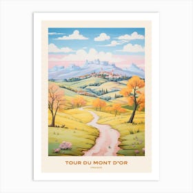 Tour Du Mont D Or France 2 Hike Poster Art Print
