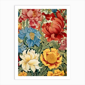 William Morris Flowers 7 Art Print