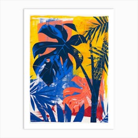 'Palm Trees' 2 Art Print