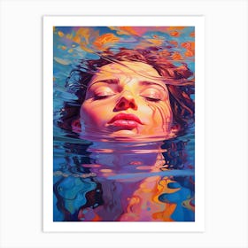 under water art Art Print