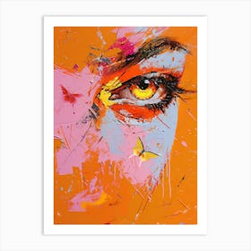 Eye Of A Woman Art Print