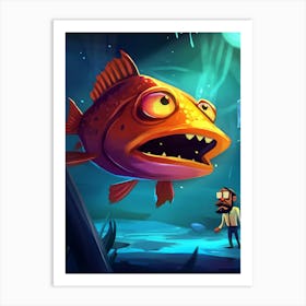 Fish In The Sea 1 Art Print