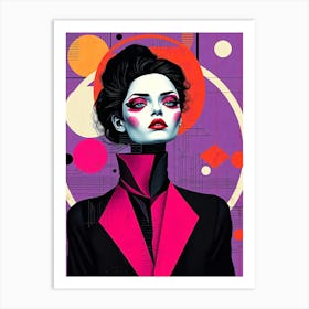 Sexy Woman Illustration Art Print