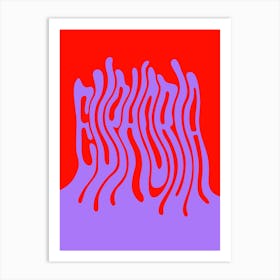Waves Of Euphoria Art Print
